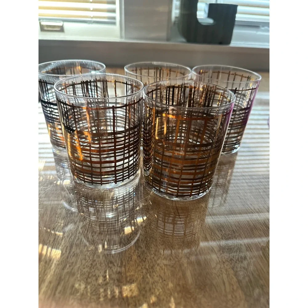 Crate & Barrel Mingle Double Old Fashioned Glasses – Set of 5